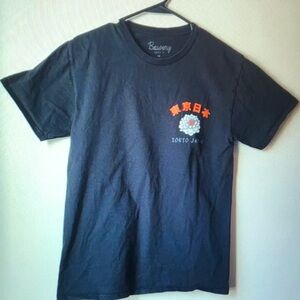 Bevery Black Graphic T-Shirt